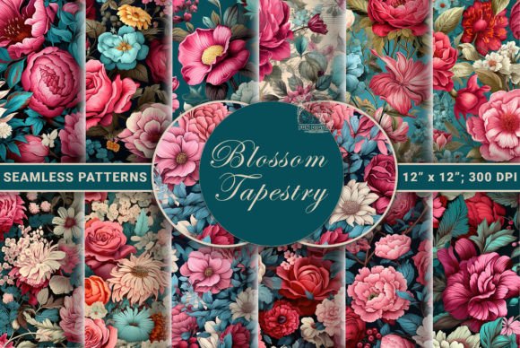 Bloom’s Nostalgia - Seamless Patterns