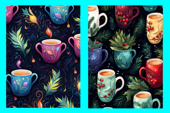 Christmas Coffee Cups Patterns: A Guide to Creative and Practical Design Ideas