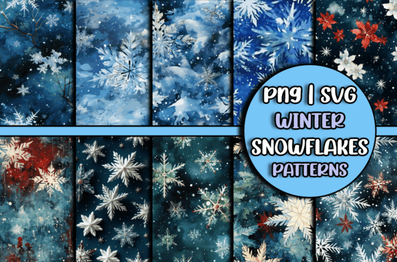 Christmas Winter Patterns SVG Snowflakes: A Comprehensive Overview