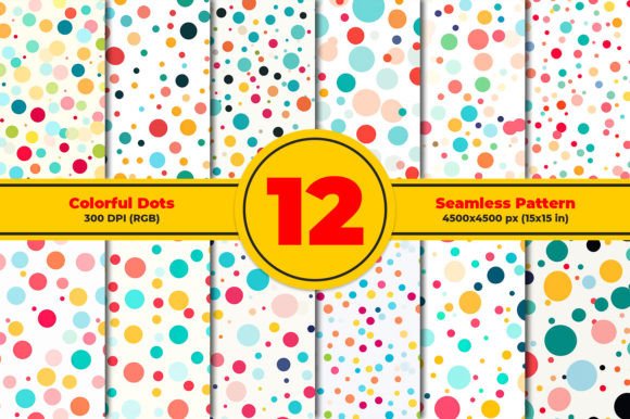 Colorful Dots Seamless Patterns: A Strategic Tool for Creative and Operational Success