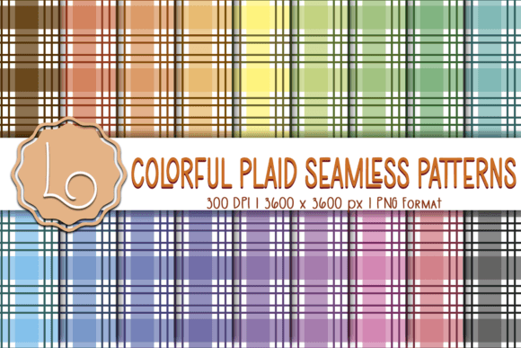 Exploring the Versatility of Colorful Plaid Seamless Patterns