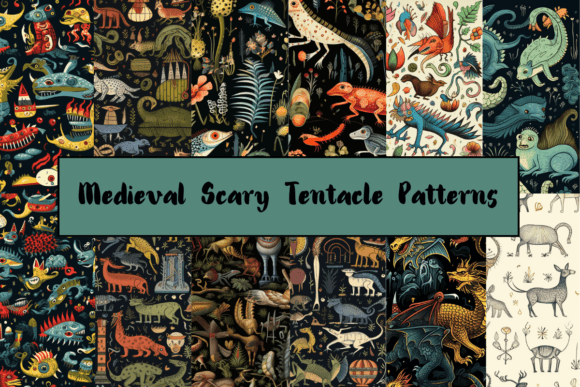 Medieval Tentacle Backdrops
